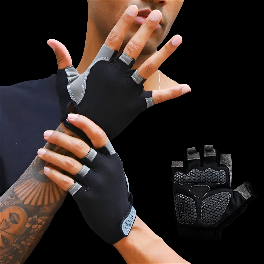 Gants de gymnastique Gants de sport pour vélo Antidérapant Respirant pour hommes femmes bodybuilding